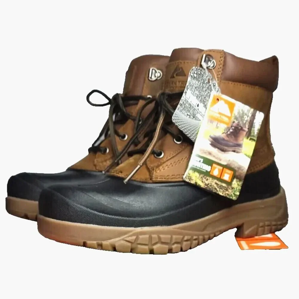 Size: 6 Prairie Duck Waterproof Leather Boots . Ozark Trail . New in Box